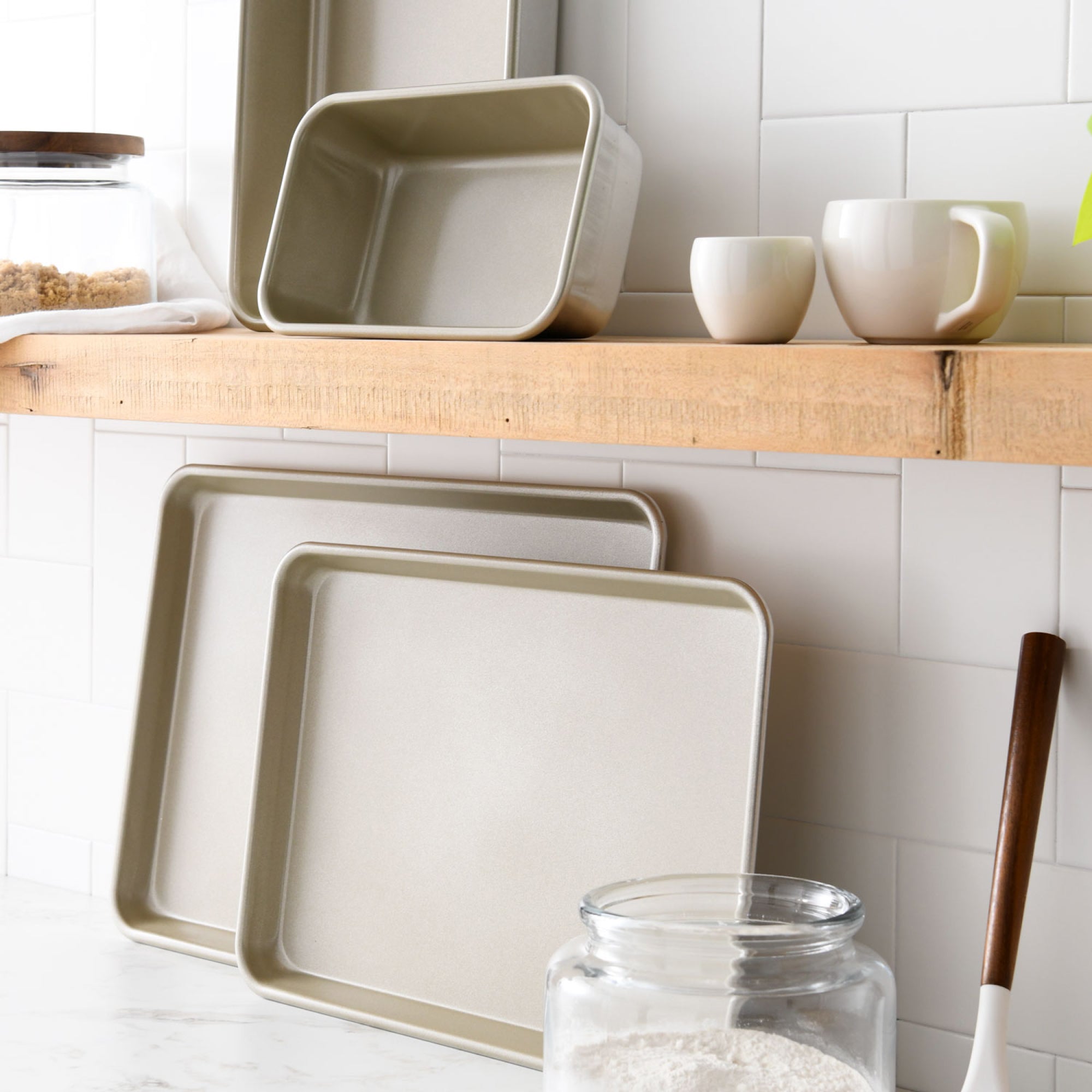 Bakeware in kitchen