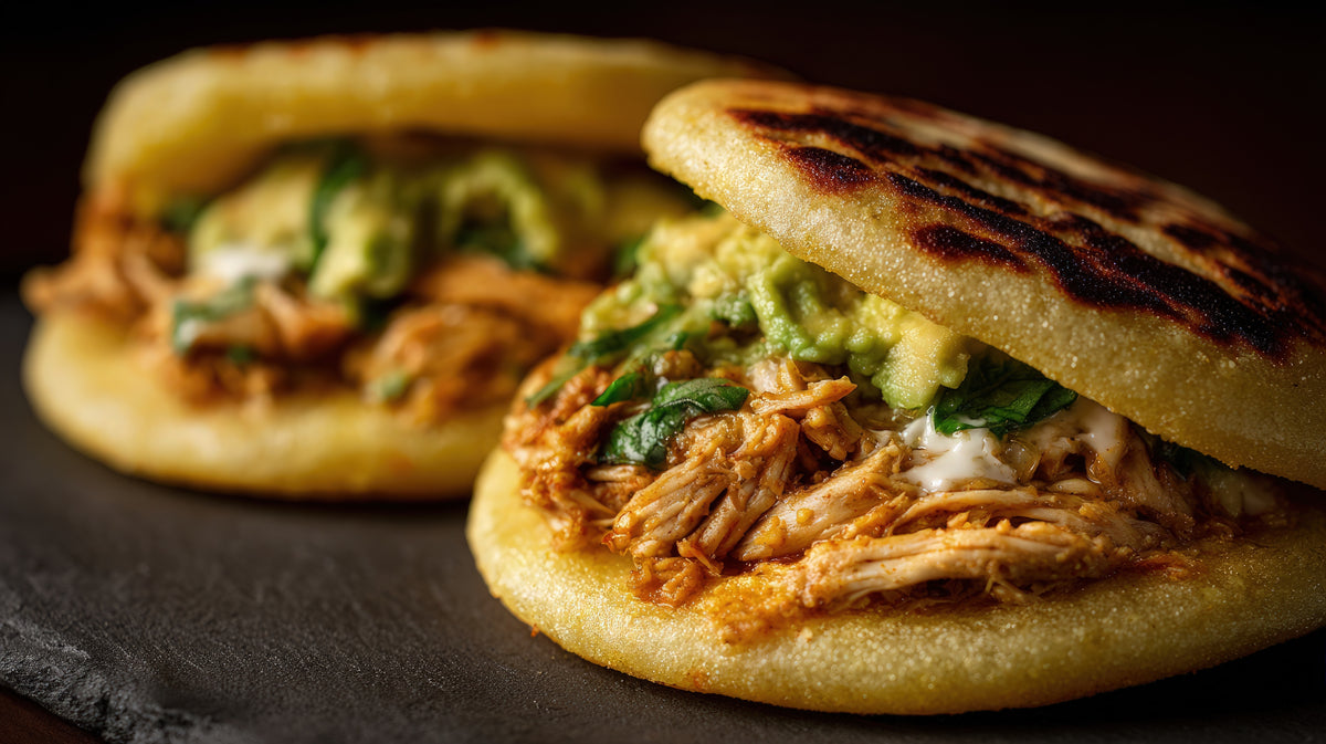 Arepas con Reina Pepiada
