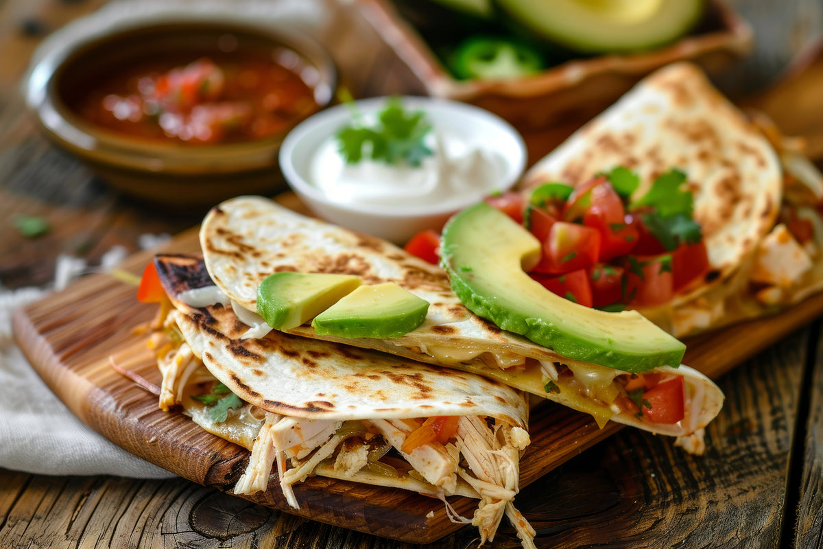 Homemade Corn & Flour Tortillas - Quesadillas